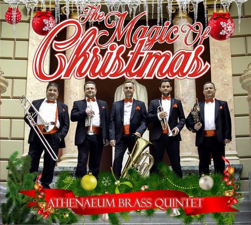 Coperta album colinde Athenaeum Brass Quintet