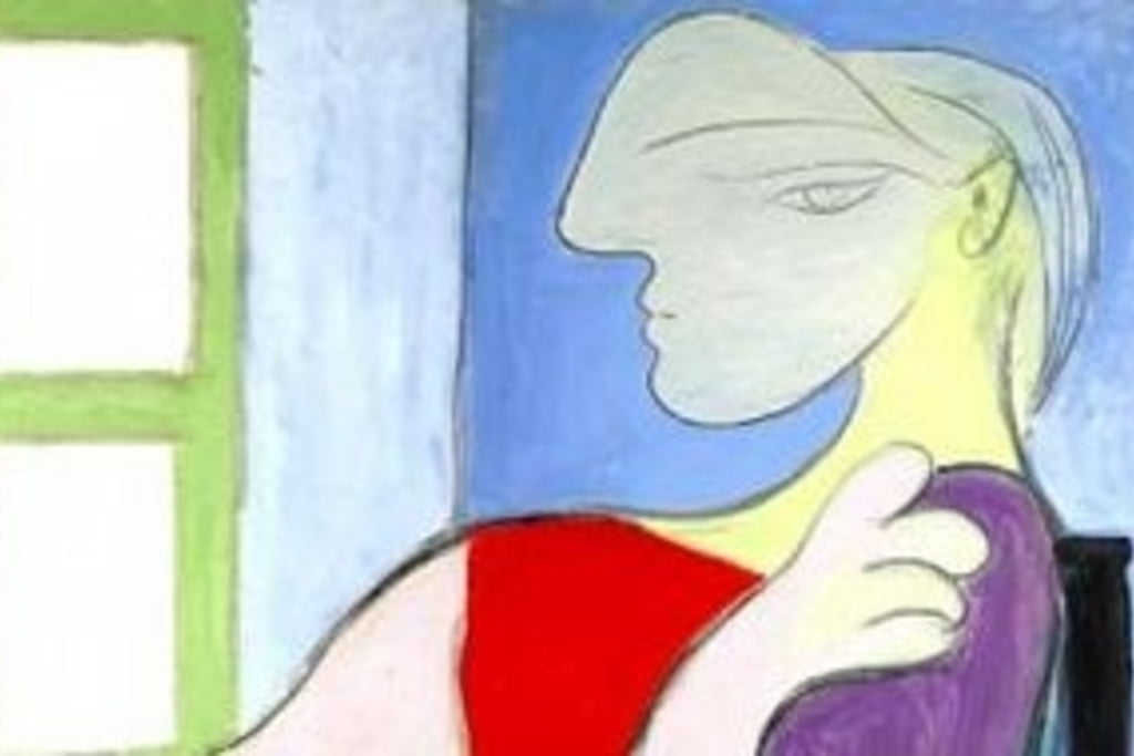 Femeie aşezată lângă fereastră, Picasso