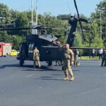 Un elicopter aparținând Armatei americane a trebuit să aterizeze forțat în Piața Charles de Gaulle