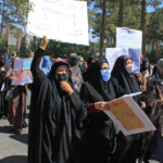 protest femei afgane talibani