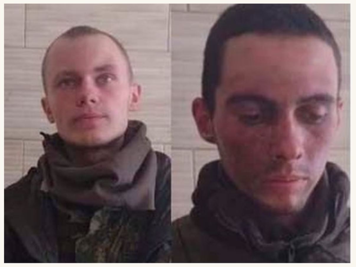 soldati rusi capturati de ucraina