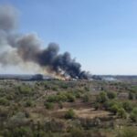 Incendiu Delta Văcărești 5 aprilie
