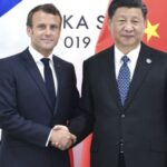 Macron și Xi Jinping