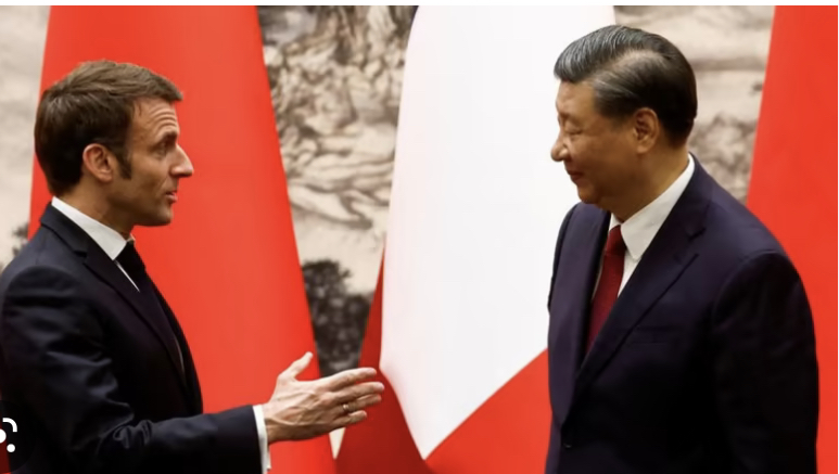 Emmanuel Macron / Xi Jinping