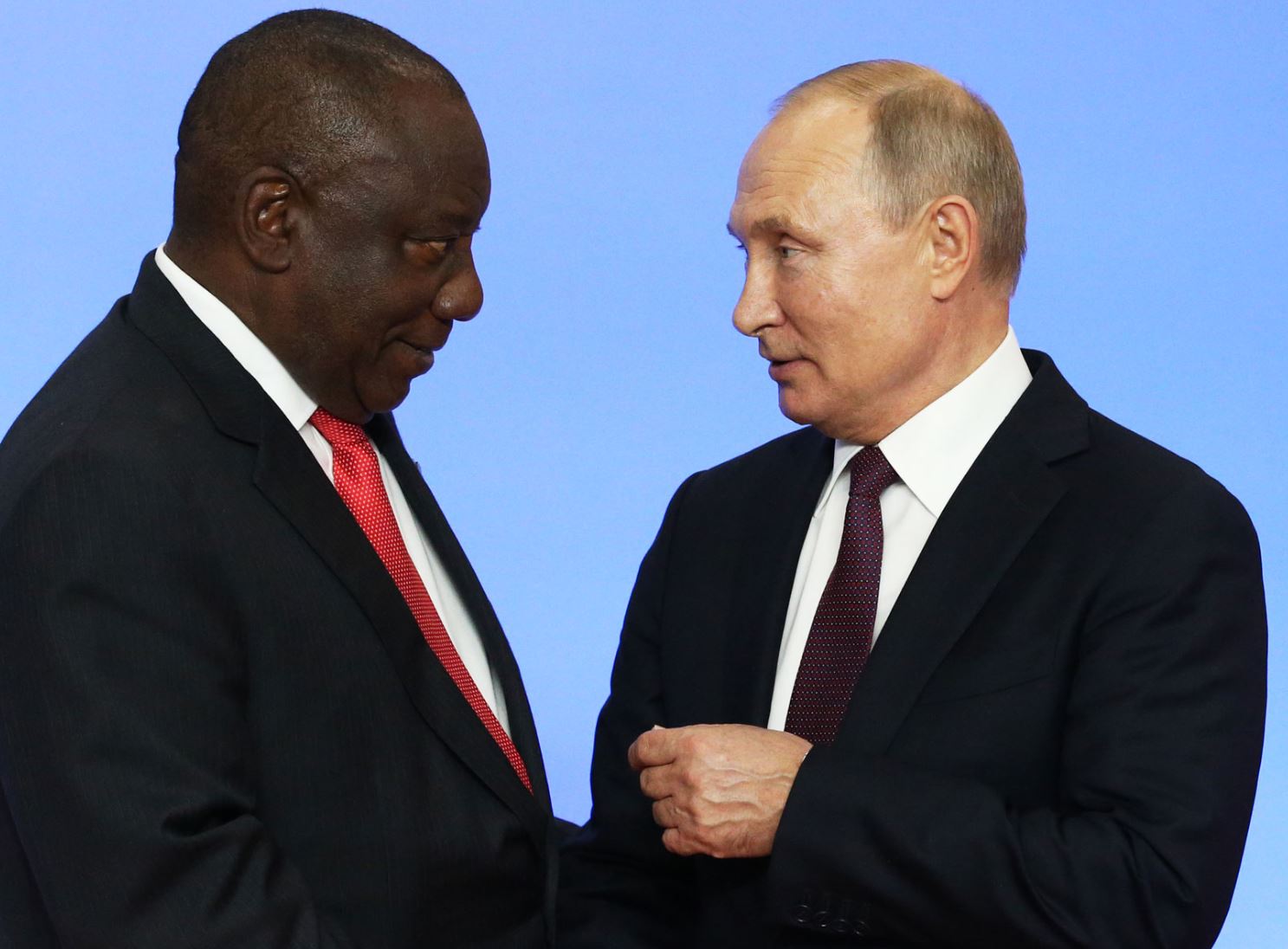 Președintele sud-african Cyril Ramaphosa / Vladimir Putin