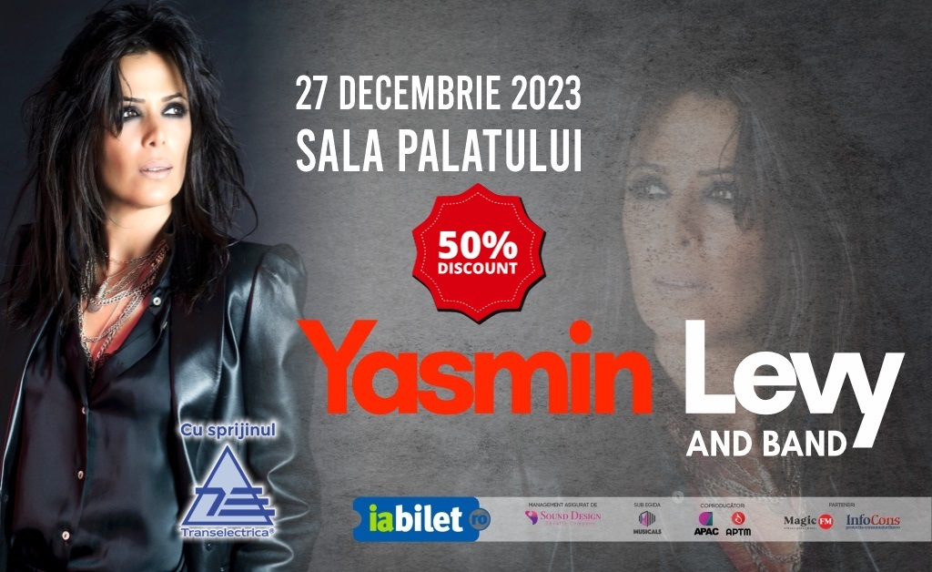 Bilete cu 50% reducere la concertul lui Yasmin Levy