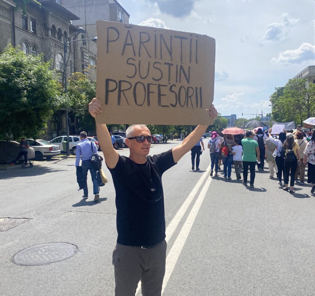 protest profesori