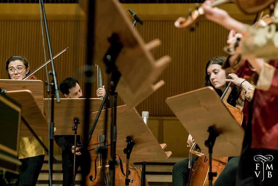 Imagine din concertul The Birth of the Orchestra susţinut de European Union Baroque Orchestra pe 17 noiembrie la Sala Radio
